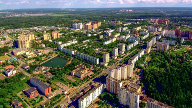 Город Краснознаменск Подмосковья